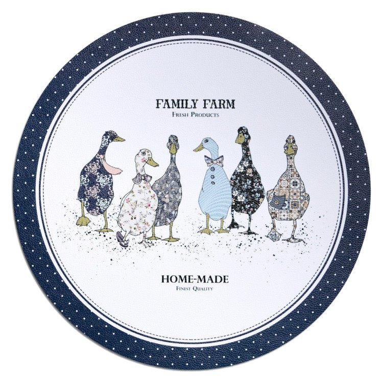 Набор подстановочных салфеток "family farm" из 2 шт., диаметр=38 см Lefard (771-140) Набор подстановочных салфеток "family farm" из 2 шт., диаметр=38 см Lefard (771-140)