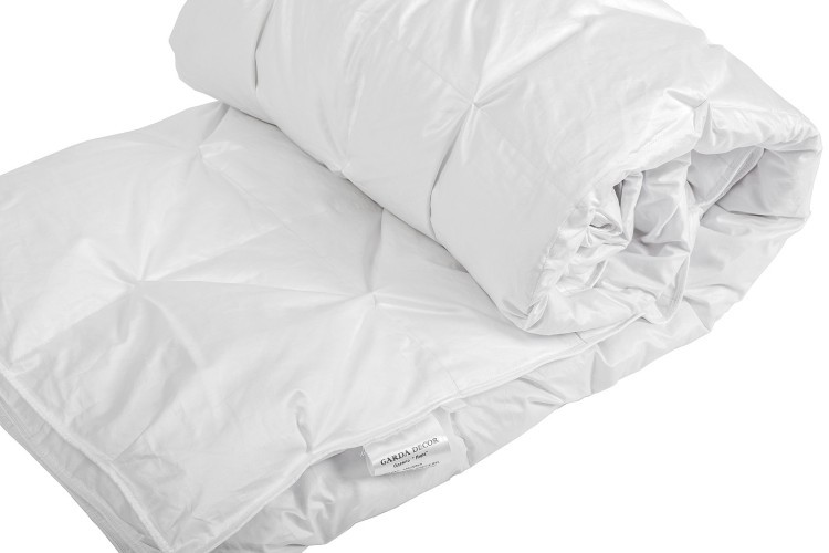 Одеяло Лира 140*205  100% белый гусиный пух (TT-00007892)