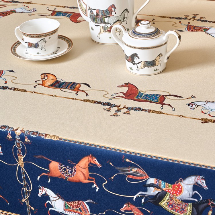 Скатерть "passage" 160х220см ,бежевый,100% хлопок с пропиткой,твил Lefard (850-758-21)