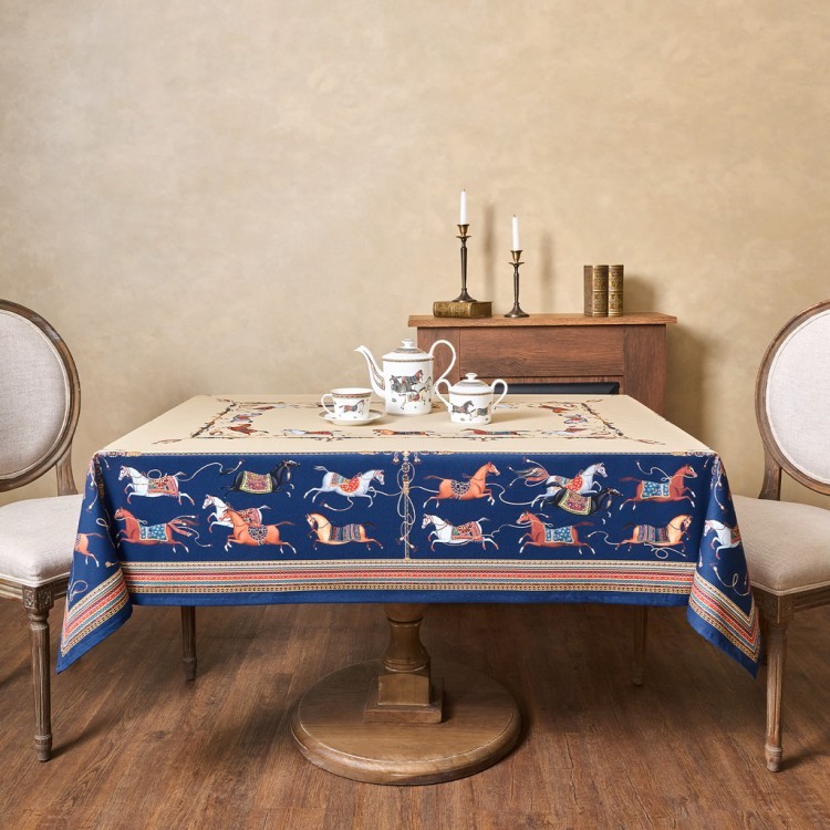 Скатерть "passage" 160х220см ,бежевый,100% хлопок с пропиткой,твил Lefard (850-758-21)