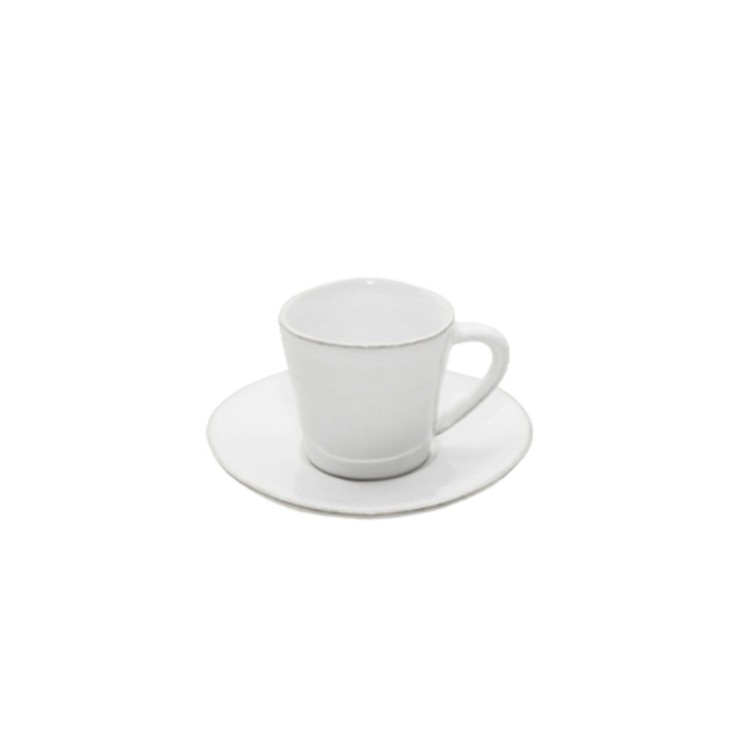Кофейная пара LSCS02-WHE(LSCS02-02203B), керамика, white, Costa Nova