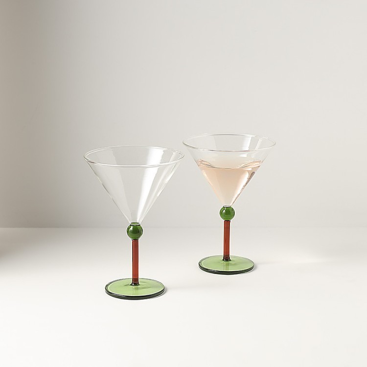 Набор креманок orb, 260 мл, зеленый/красный, 2 шт (79563)