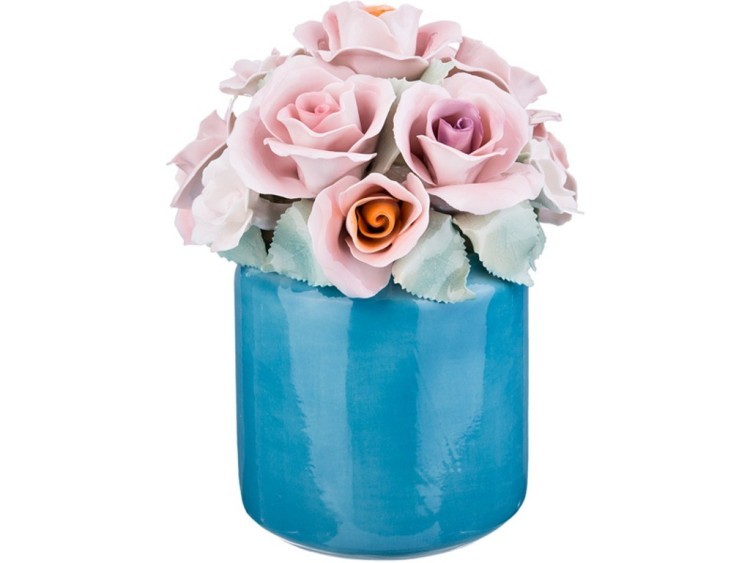 Статуэтка "ваза с цветами" 15*15*19 см. Lefard (461-232)