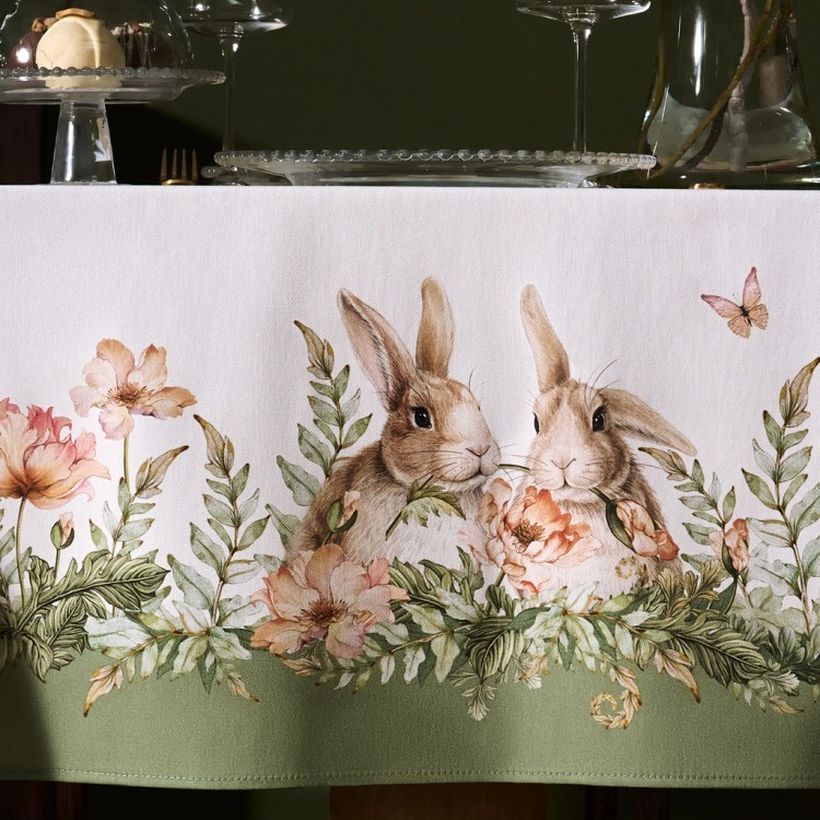 Скатерть овальная "sense",160х220см, 100% хлопок, твил c пропиткой (850-753-41) 