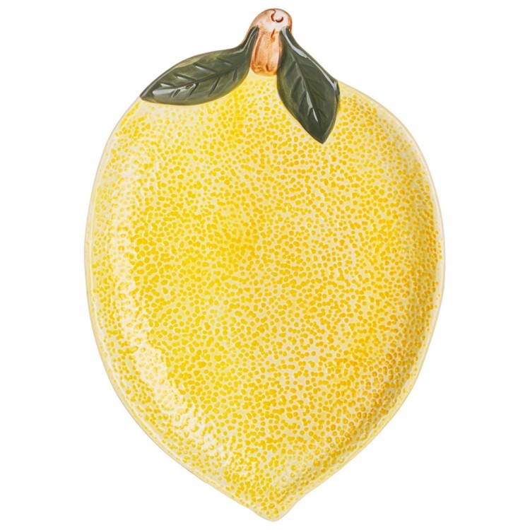 Тарелка lefard "лемон три" 28,5*20*3,5 см Lefard (358-2387)