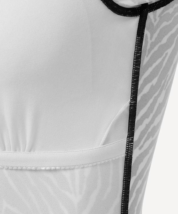 Купальник для плавания с длинным рукавом 25DEGREES Surf Black/White, полиамид (2134685)