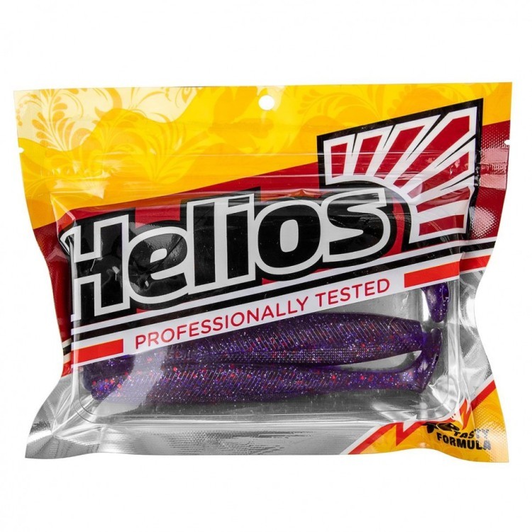 Виброхвост Helios Trofey 5.5"/14 см, цвет Fio 4 шт HS-25-012 (77853)