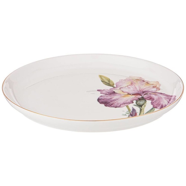 Тарелка обеденная lefard "irises" 23 см Lefard (590-349-1)