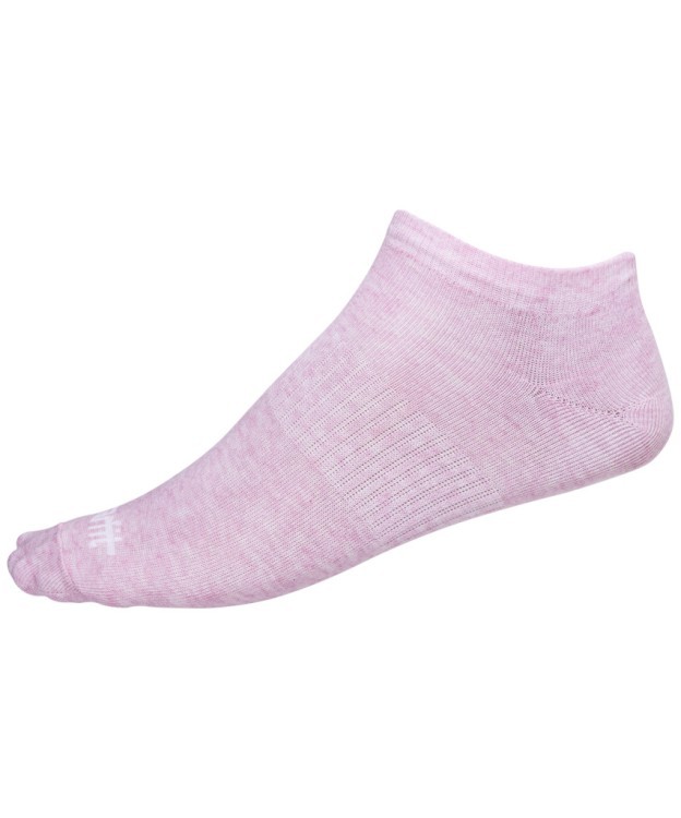 Носки низкие SW-205, розовый меланж/светло-серый меланж, 2 пары (452917)