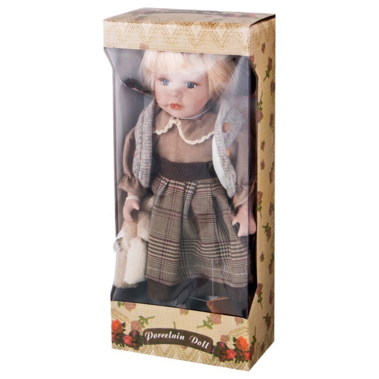 Кукла фарфоровая высота=30 см. RF COLLECTION (346-249)