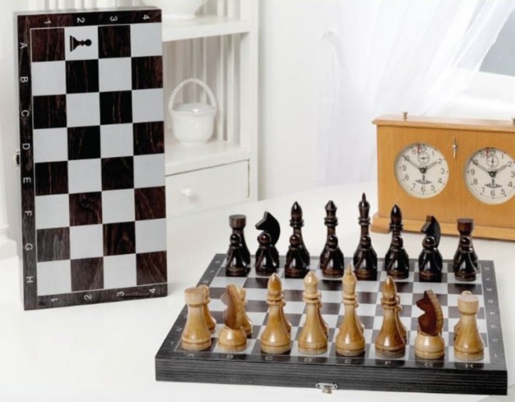 Шахматы гроссмейстерские деревянные 182-18 (59787)