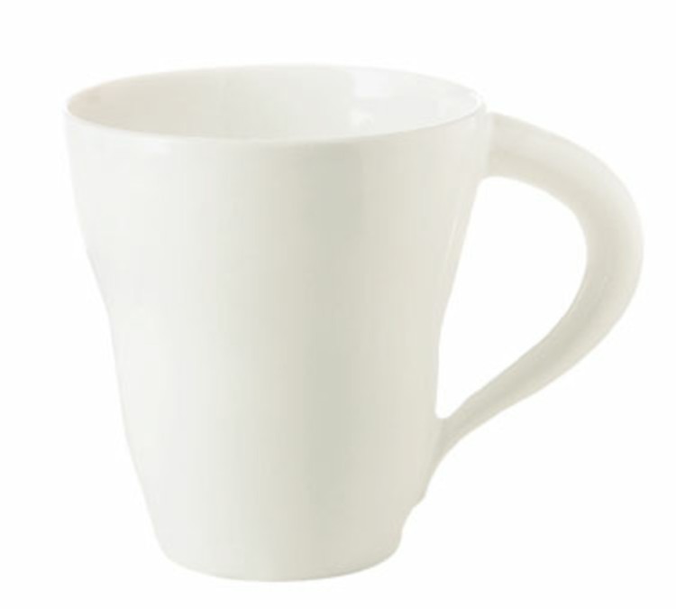 Чашка S2036, фарфор, white