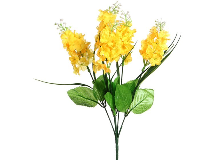 Цветок искусственный "донник" высота=33 см. (кор=600шт.) Huajing Plastic (23-345)