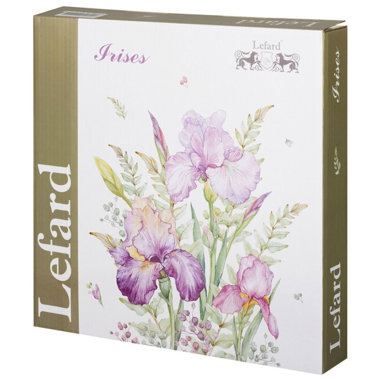Набор тарелок обеденных lefard "irises"  2 шт. 25,5*2,5 см (425-141) 