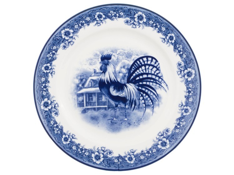 Тарелка декоративная "мадьяр" диаметр=22 см. Hangzhou Jinding (760-369) 