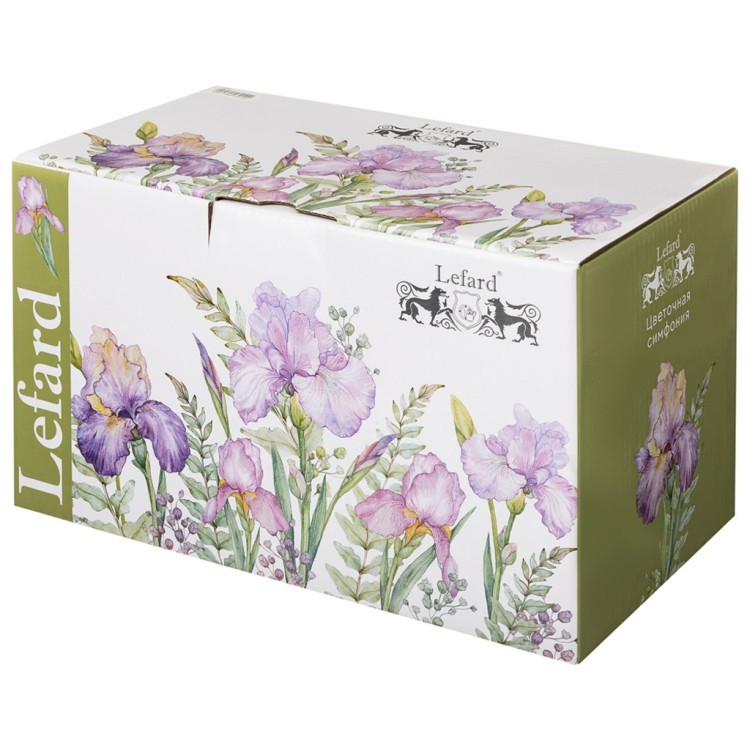 Чайный набор lefard "irises" на 6 пер. 12 пр. 300 мл, разноцветный (590-470-11) 