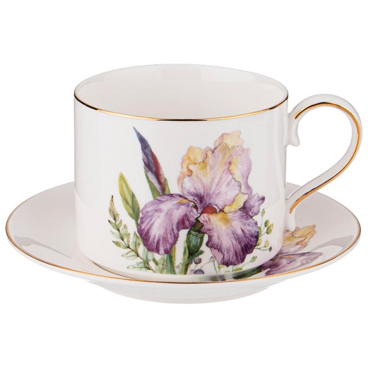 Чайный набор lefard "irises" на 6 пер. 12 пр. 300 мл, разноцветный (590-470-11) 