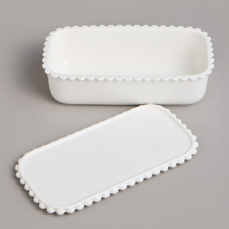 Паштетница lefard "pearl" с крышкой прямоуг. 18,5*9,5*5,5 см 400 мл Lefard (761-180) Паштетница lefard "pearl" с крышкой прямоуг. 18,5*9,5*5,5 см 400 мл Lefard (761-180)