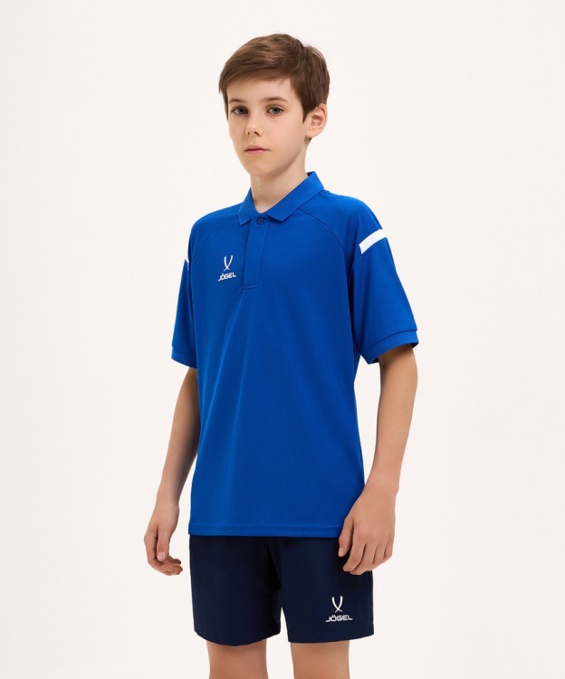 Поло CAMP 2 Poly Polo, синий, детский (2127690) Поло CAMP 2 Poly Polo, синий, детский (2127690)