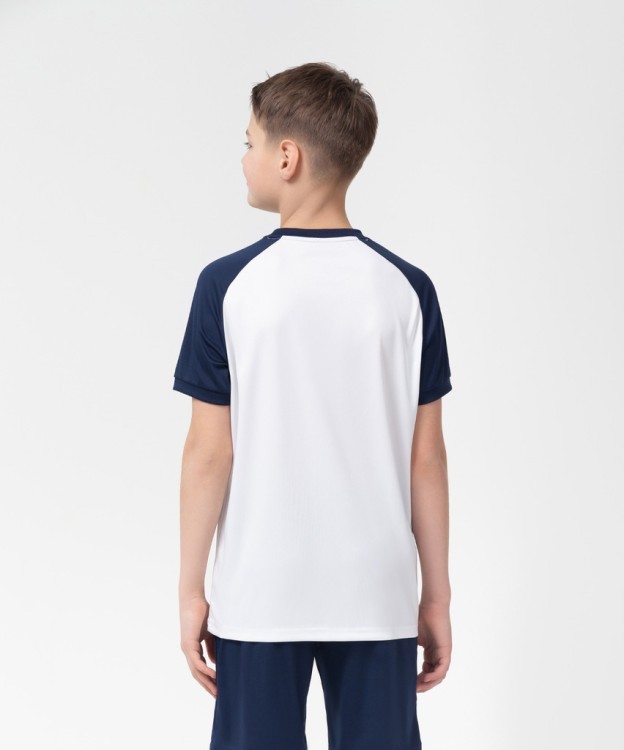 Футболка игровая CAMP Reglan Jersey, белый/темно-синий, детский (702227) Футболка игровая CAMP Reglan Jersey, белый/темно-синий, детский (702227)