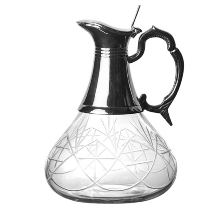 Графин 9071/N, латунь, chrom, ROOMERS TABLEWARE