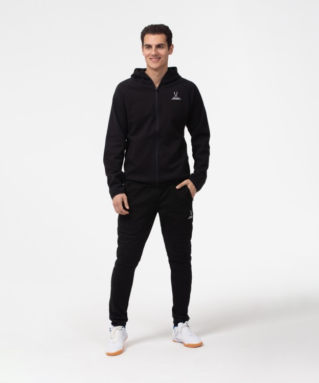 Олимпийка с капюшоном ESSENTIAL Athlete Jacket FZ, черный (1625131) Олимпийка с капюшоном ESSENTIAL Athlete Jacket FZ, черный (1625131)