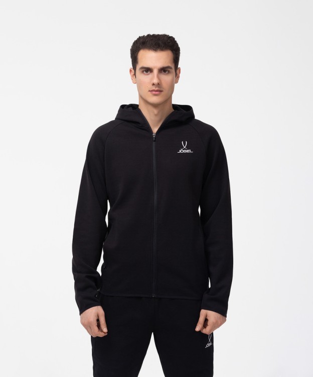 Олимпийка с капюшоном ESSENTIAL Athlete Jacket FZ, черный (1625131) Олимпийка с капюшоном ESSENTIAL Athlete Jacket FZ, черный (1625131)