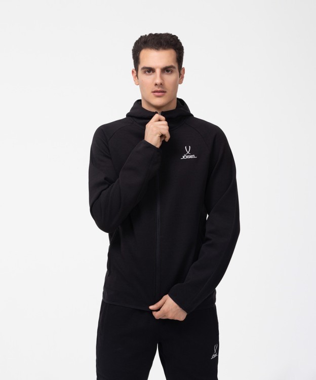 Олимпийка с капюшоном ESSENTIAL Athlete Jacket FZ, черный (1625131) Олимпийка с капюшоном ESSENTIAL Athlete Jacket FZ, черный (1625131)