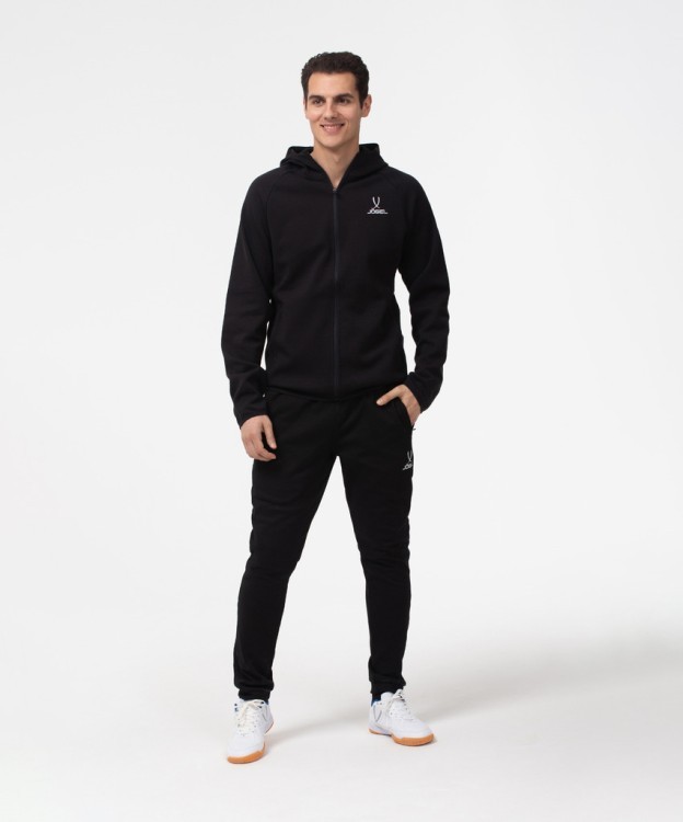 Олимпийка с капюшоном ESSENTIAL Athlete Jacket FZ, черный (1625131) Олимпийка с капюшоном ESSENTIAL Athlete Jacket FZ, черный (1625131)