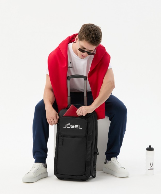 Сумка-чемодан JÖGEL ESSENTIAL Cabin Trolley Bag, черный (2095305) Сумка-чемодан JÖGEL ESSENTIAL Cabin Trolley Bag, черный (2095305)