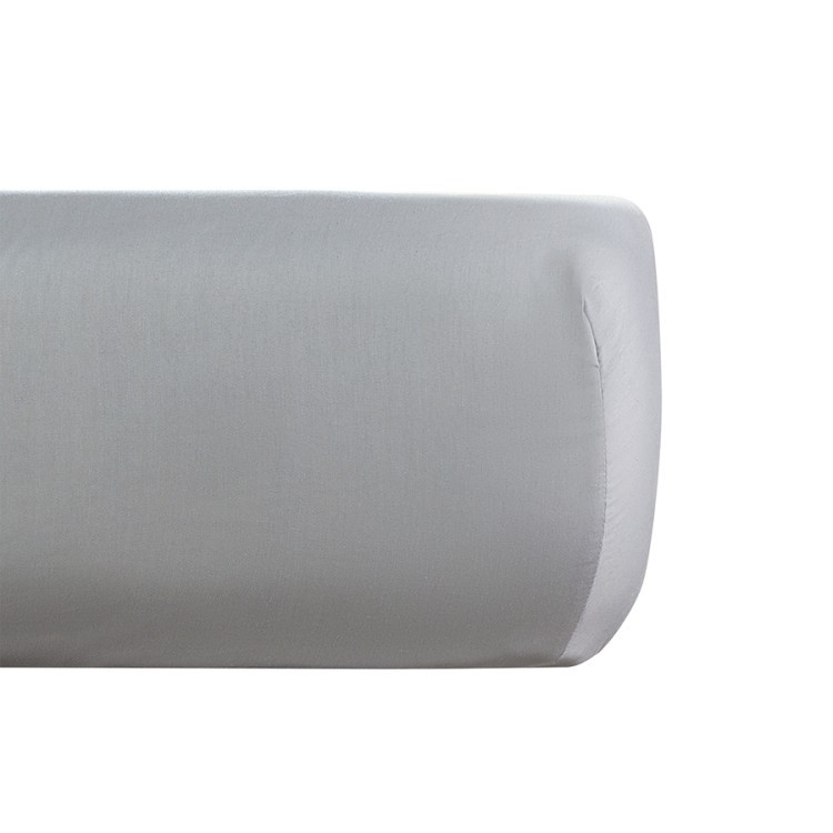 Простыня на резинке из премиального сатина оливкового цвета из коллекции essential, 160х200х30 см (79847)