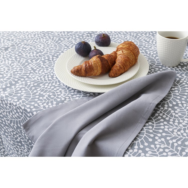 Набор из двух салфеток сервировочных из хлопка серого цвета из коллекции essential, 45х45 см (73589) Набор из двух салфеток сервировочных из хлопка серого цвета из коллекции essential, 45х45 см (73589)