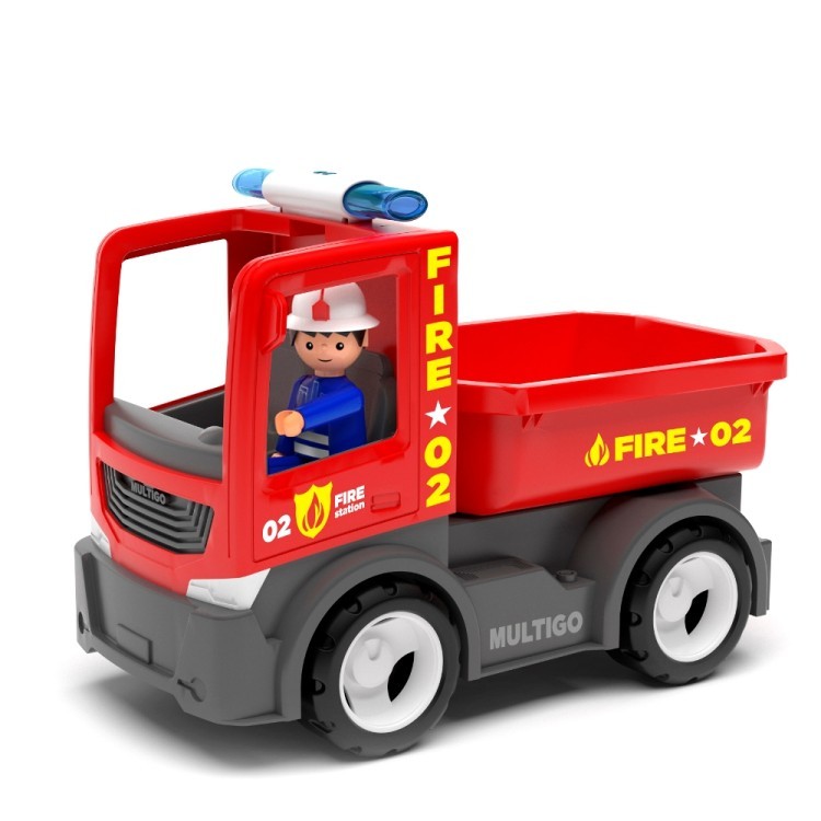 Пожарный грузовик игрушка с водителем 22 см (27284EF-CH)