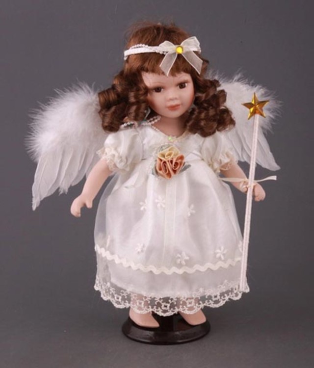 Кукла "ангелочек - вера" высота=32 см Nanjing International (485-025) 