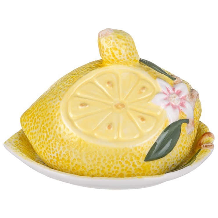 Масленка lefard "лемон три" 17,5*14*11,5 см Lefard (358-2392)
