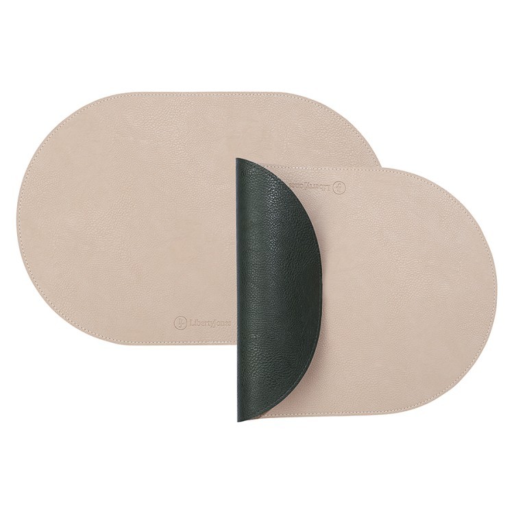 Салфетка сервировочная pool, 30х45 см, зеленая/бежевая (80100)