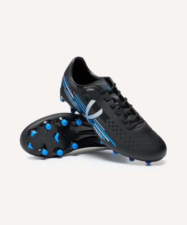 Бутсы футбольные JOGEL Evofly FG Talant Black/blue (2118126)