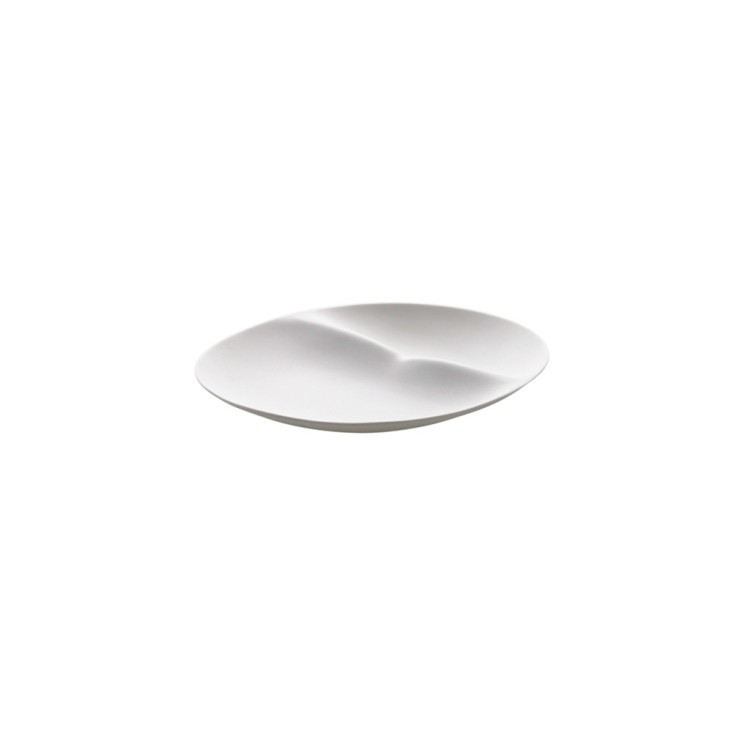 Тарелка гурме 12014C, фарфор, matt white, Cookplay
