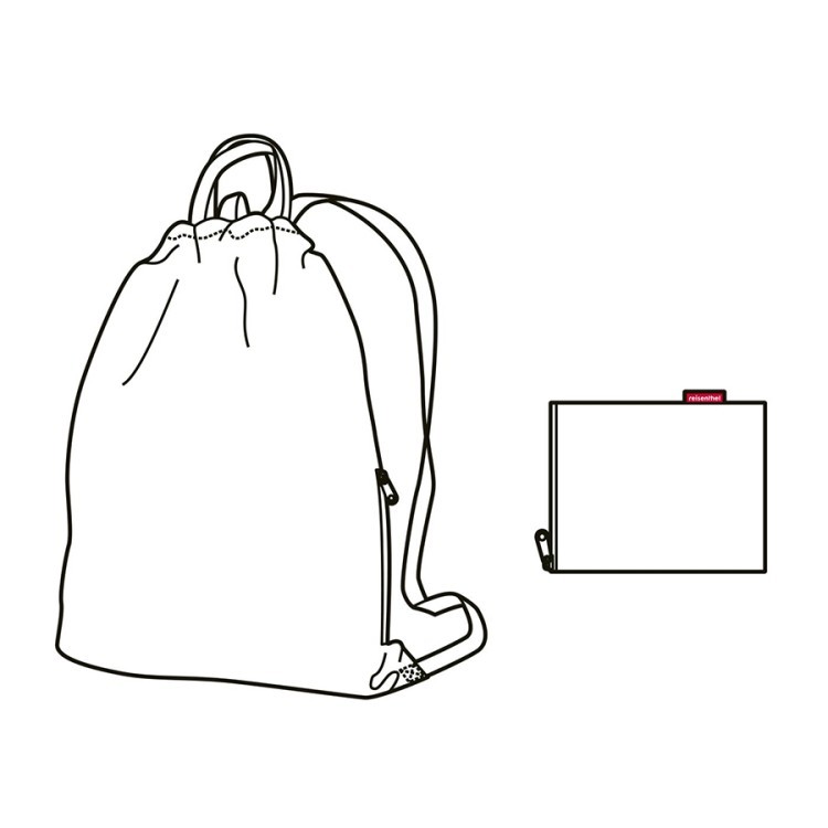 Рюкзак складной mini maxi sacpack glencheck red (63980)