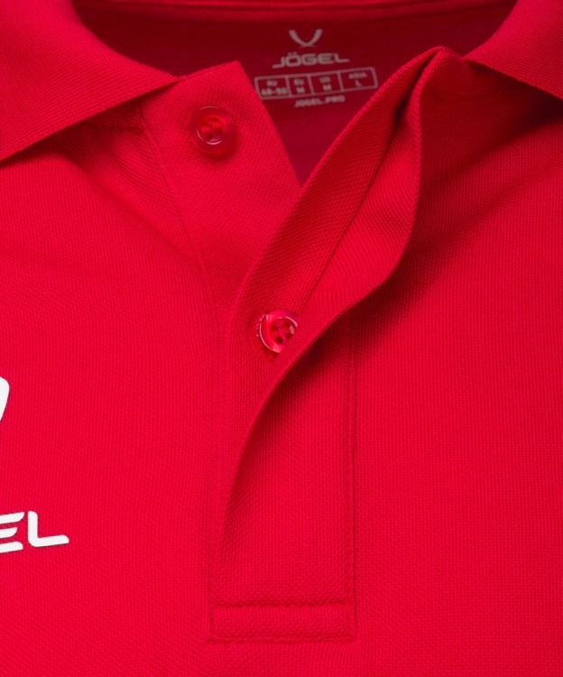 Поло JOGEL CAMP 2 Poly Polo, красный, детский (2127679)