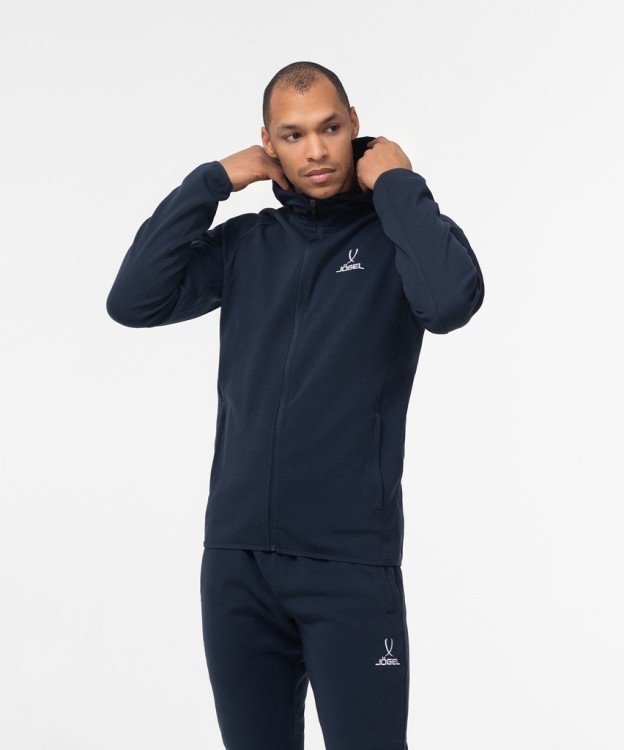 Олимпийка с капюшоном ESSENTIAL Athlete Jacket FZ, темно-синий (1625133) Олимпийка с капюшоном ESSENTIAL Athlete Jacket FZ, темно-синий (1625133)