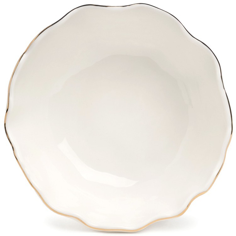 Набор салатников lefard "charm" 2 шт. 12,5*5,5 см 350 мл (с золотой линией) Lefard (779-359)