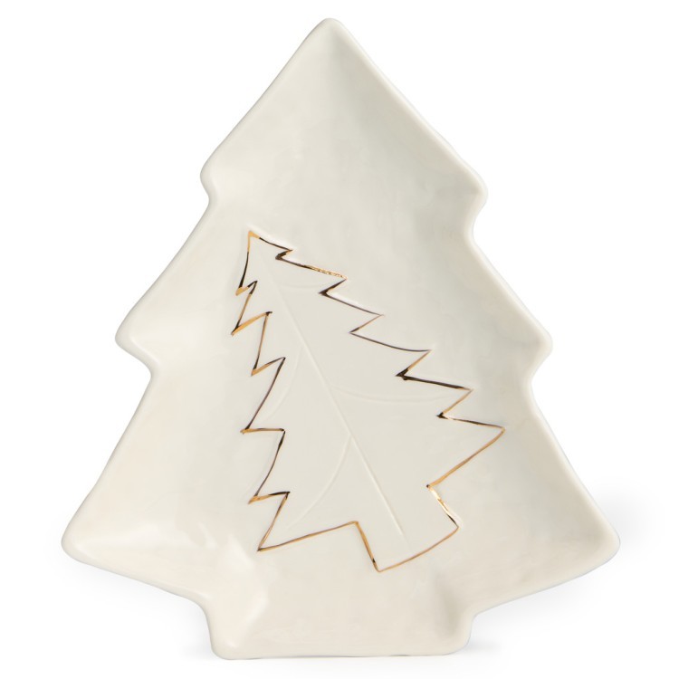 Блюдо сервировочное "новогоднее" 18,3*20,9*2,7 см Lefard (146-2215)