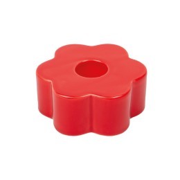 Подсвечник daisy, D8 см, красный (78589)