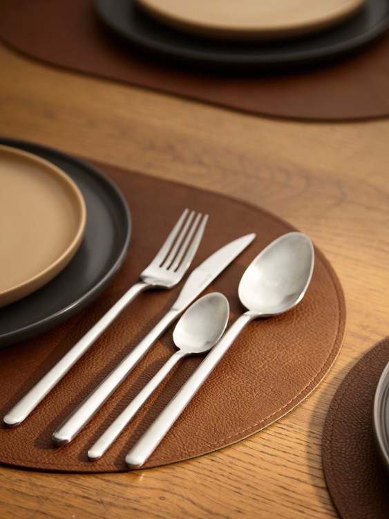 Салфетка сервировочная pool, 30х45 см, синяя/коричневая (80103)