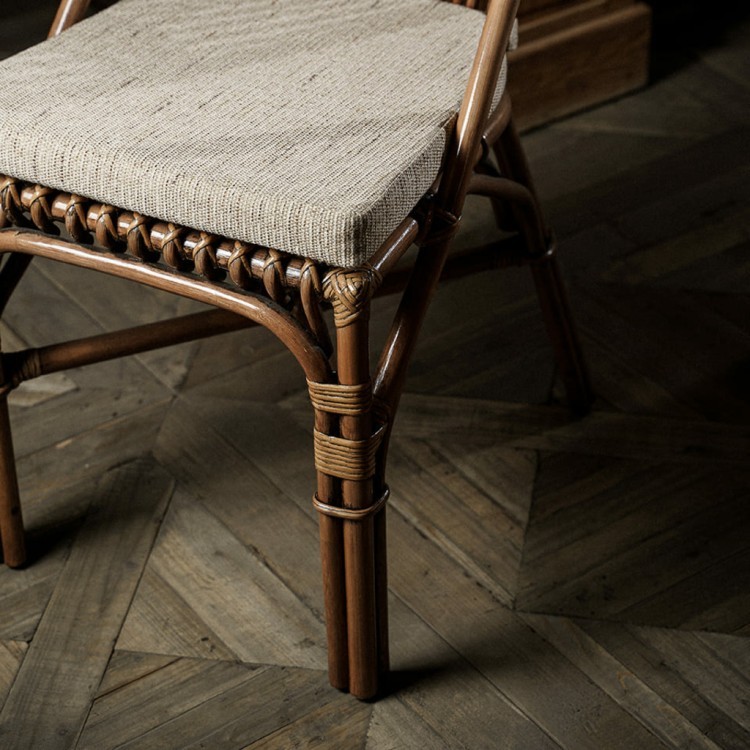 Стул TMDJane, Ротанг, grey, ROOMERS FURNITURE Стул TMDJane, Ротанг, grey, ROOMERS FURNITURE