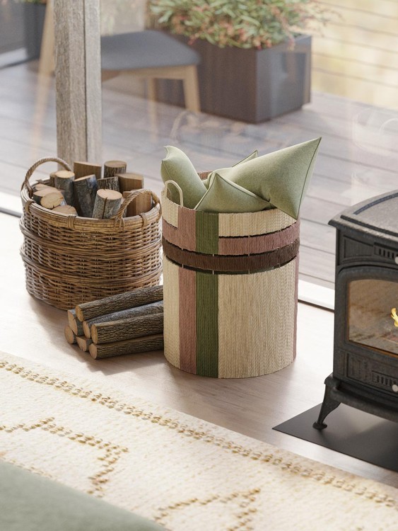 Корзина плетеная bongo nature из коллекции ethnic, размер s (77200) Корзина плетеная bongo nature из коллекции ethnic, размер s (77200)