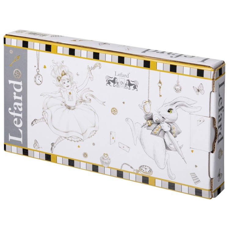 Блюдо овальное lefard "wonderland" 20,5 см, разноцветный (590-529-11) 