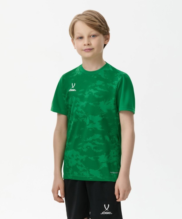 Футболка вратарская JÖGEL DIVISION PerFormDRY SPLASH GK Jersey, зеленый, детский (2120961)