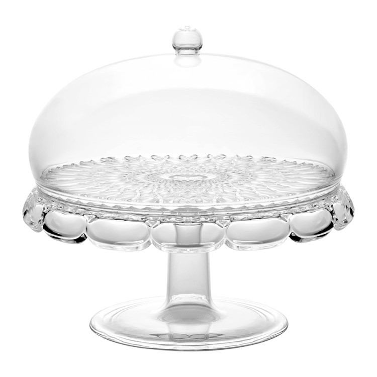 Блюдо для торта с крышкой vanity, D30 см, прозрачное (79081)